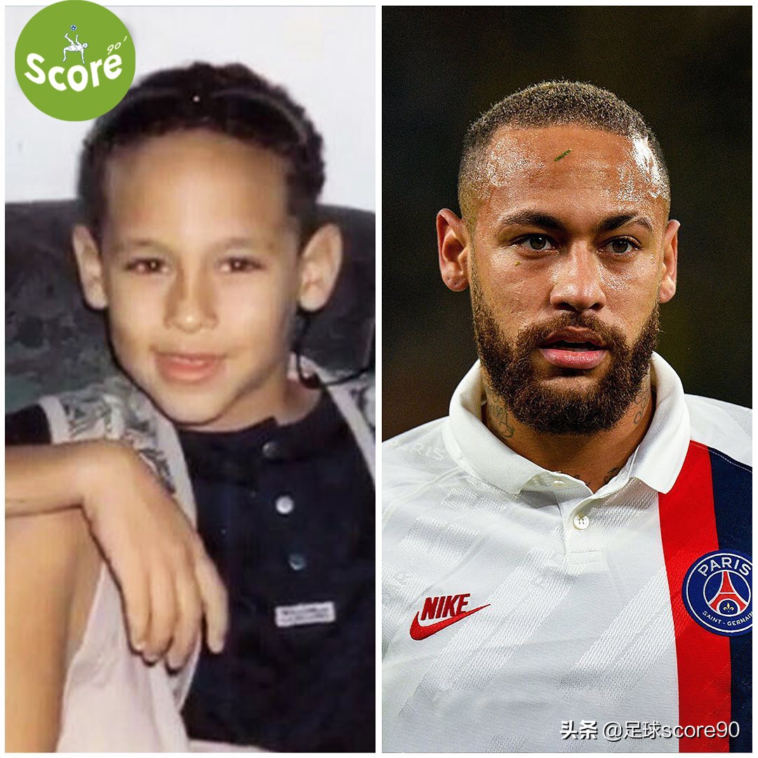 足球明星年轻与现在照片对比,足坛到底有多少球星撞脸卡通人物