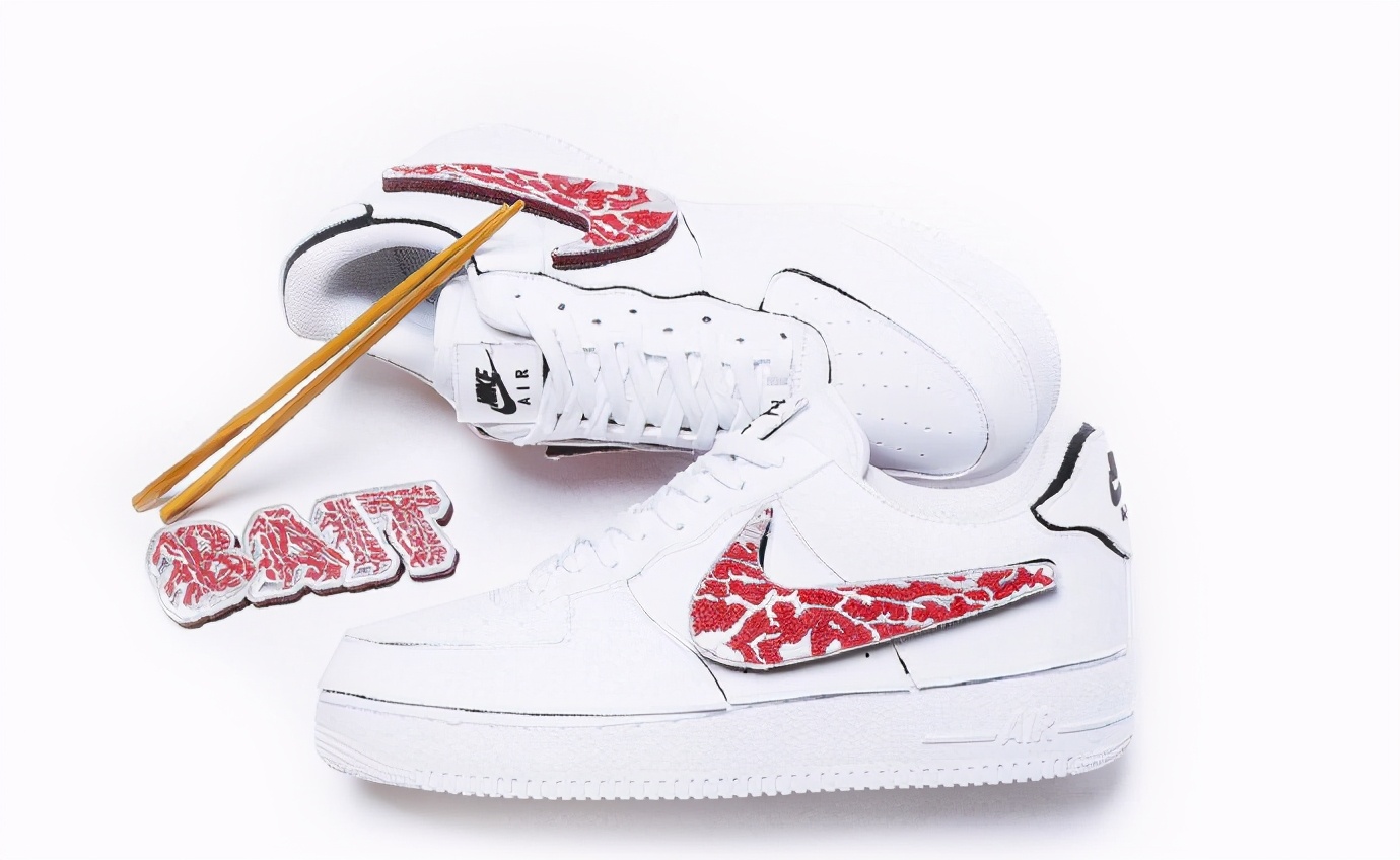 nike细节满满的鞋子,nike可玩性很高的鞋蓝白