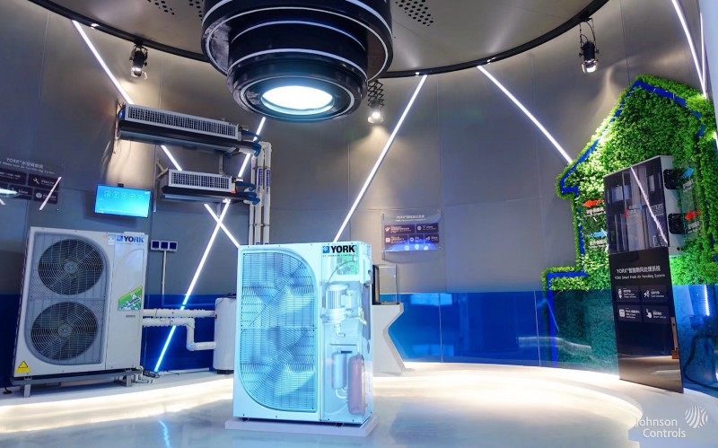 江森自控有限公司与约克什么关系,江森自控约克市场