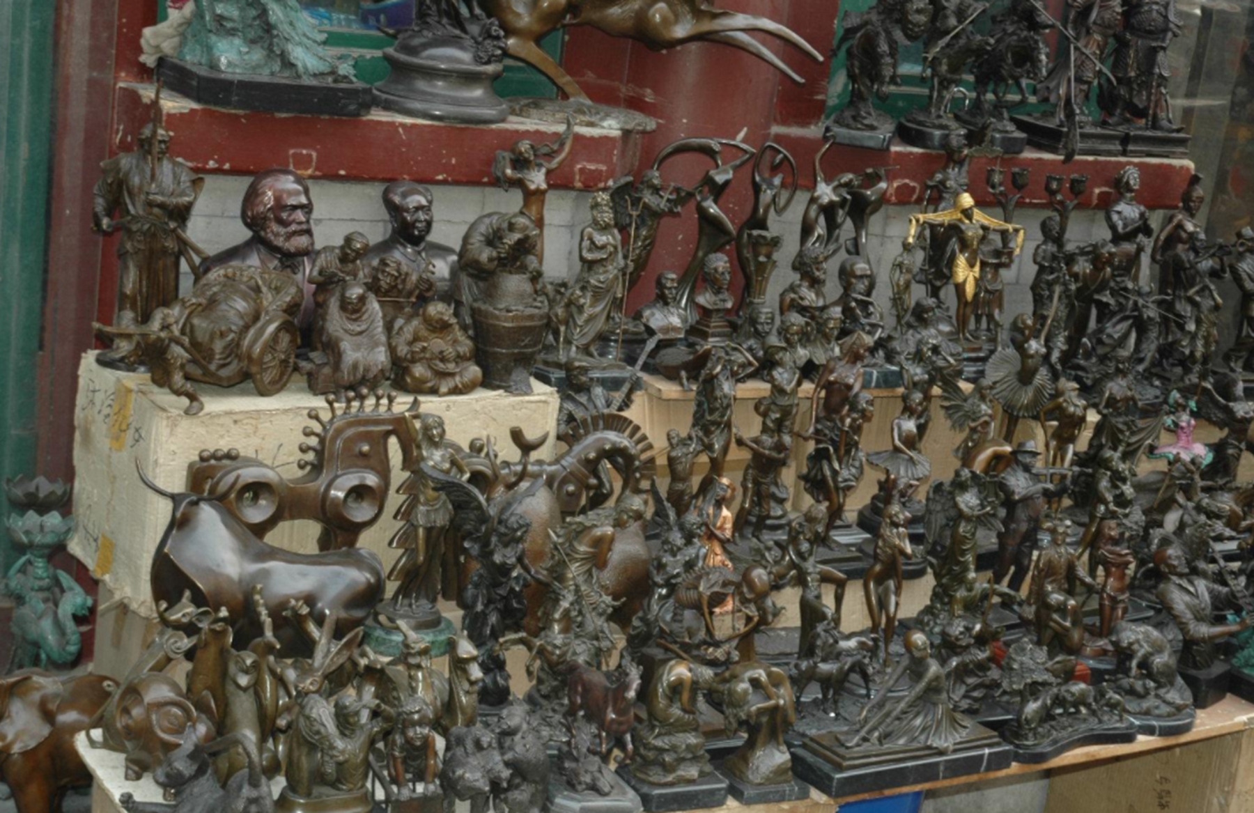 北京有几个古玩地摊市场,在北京不起眼的生意