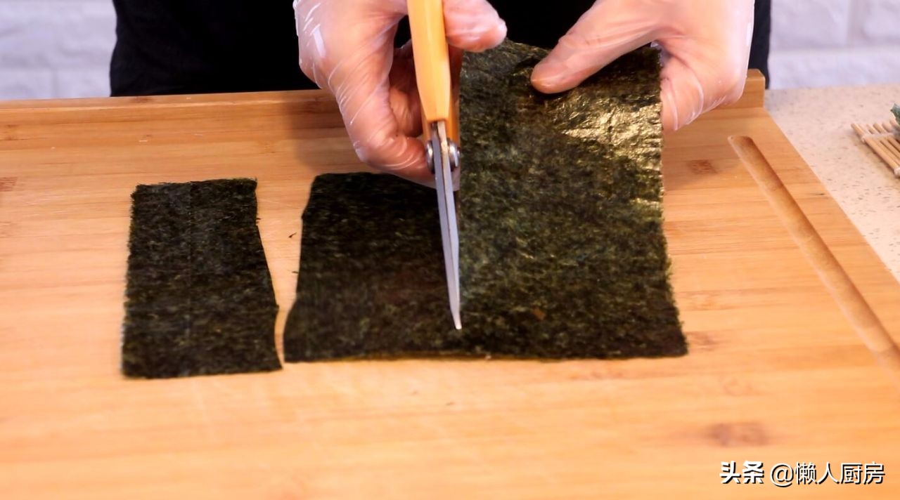 寿司的花样卷法,寿司基本卷花样