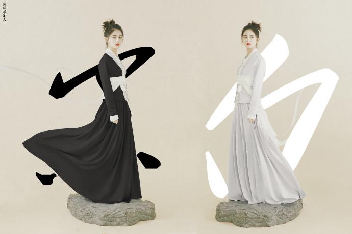 陈钰琪古装汉服,陈钰琪女扮男装古装剧赵敏