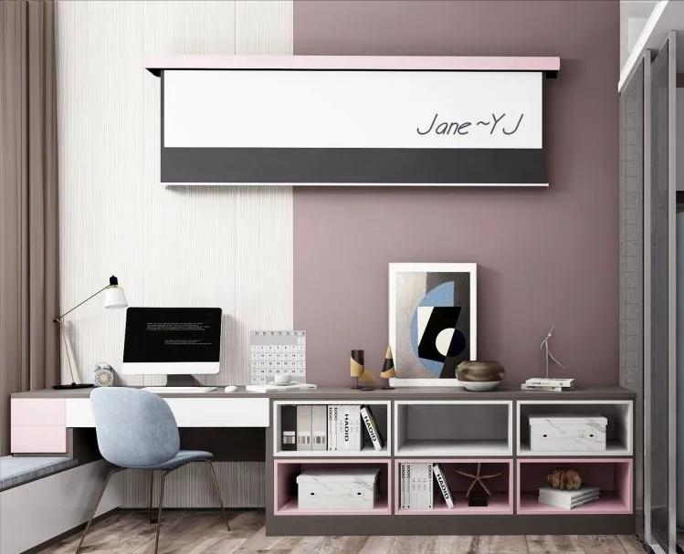 小卧室也能有小书房,不足7平米卧室书房设计