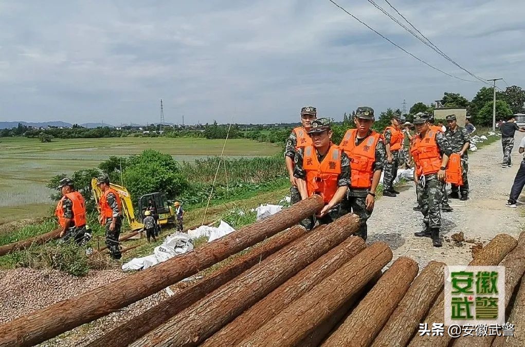 辛苦了！安徽总队一线官兵仍在艰苦作战、连续奋战
