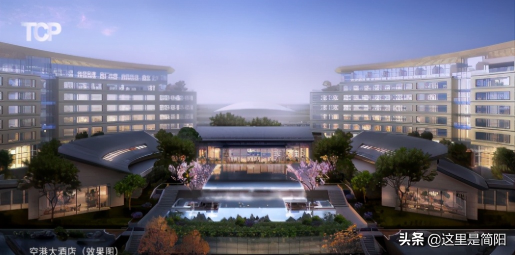 成都天府国际机场双航站楼,成都天府国际大酒店简介