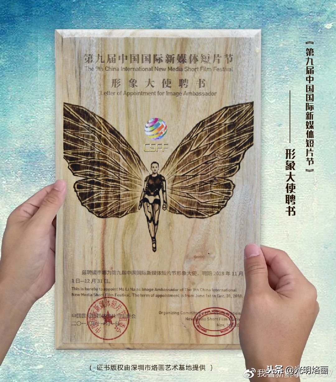 第24届中国国际广告节获奖名单,第七届中国国际新媒体短片奖