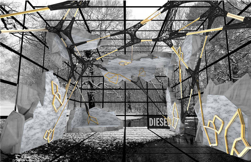 超现实主义建筑空间,让人感到未知的幻想建筑