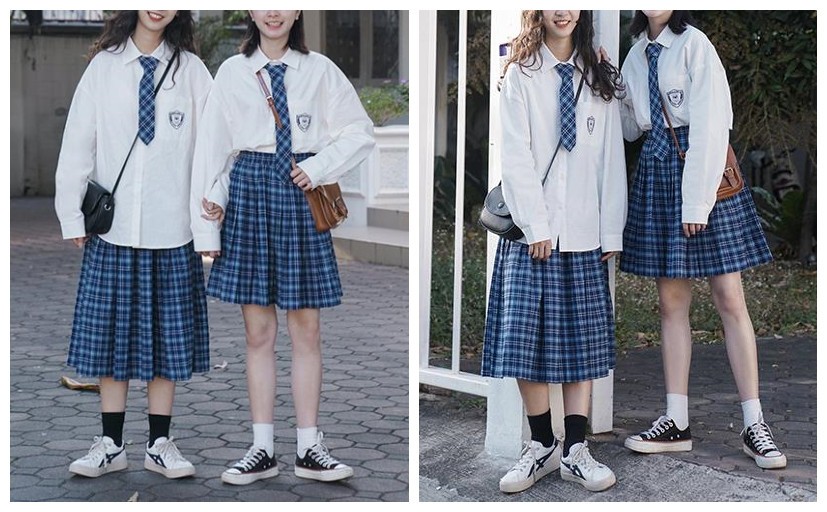 街拍闺蜜逛街这样穿回头率太高了 (和闺蜜一起解锁街头休闲穿搭)