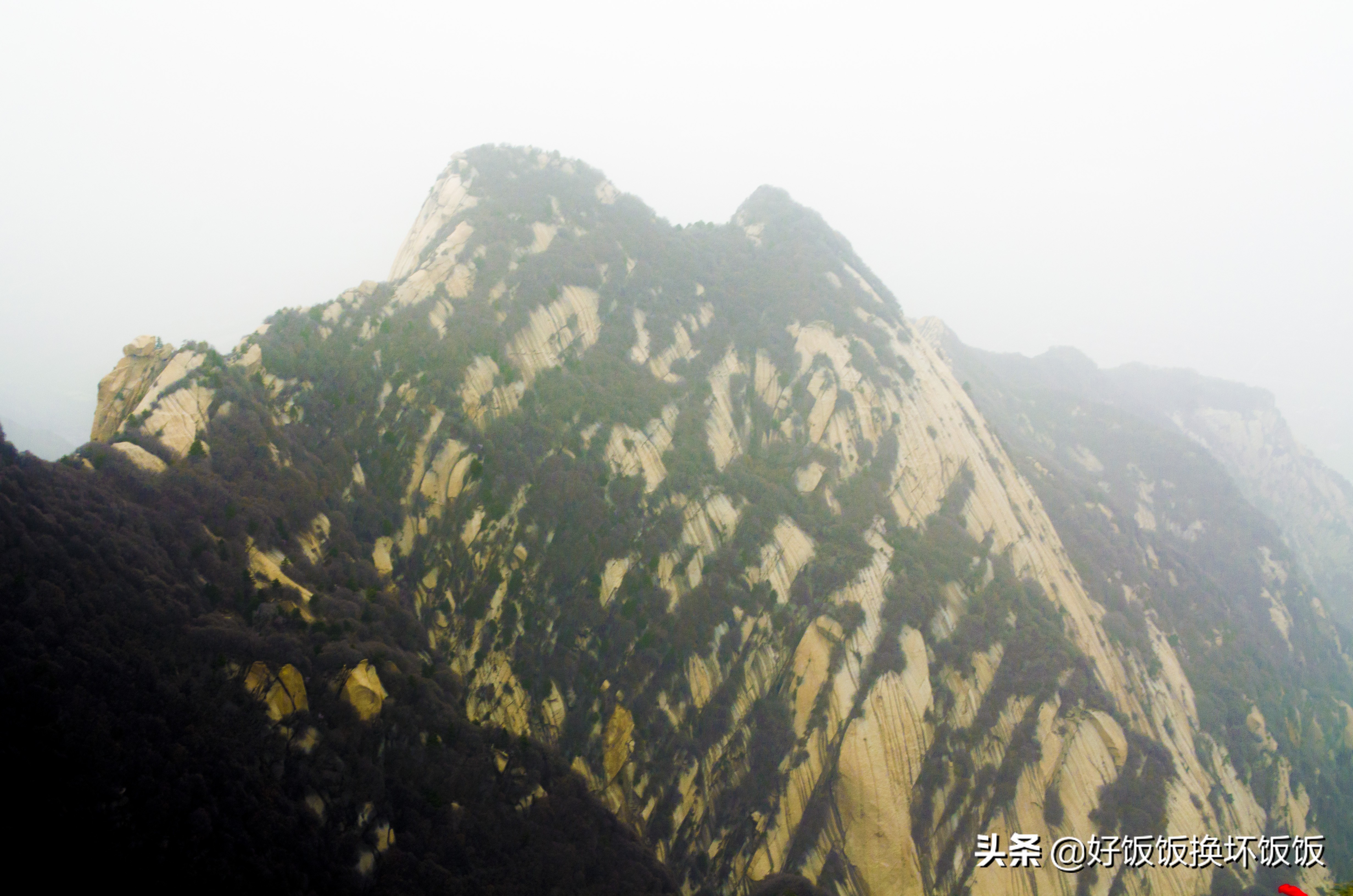 华山站到华山北峰怎么走,华山西峰到华山北峰山路怎样