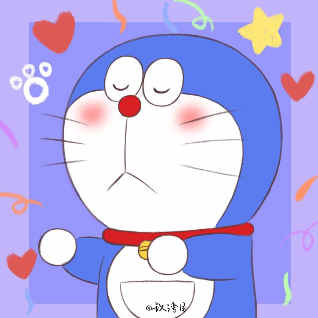 小熊猫卡通头像大全可爱,可爱叮当猫动漫头像