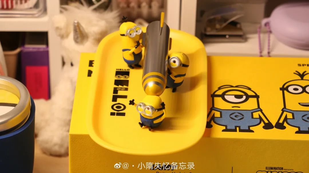 凌美环球影城联名钢笔,环球影城小黄人联名手办