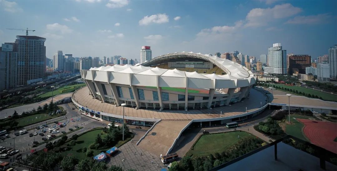 西安国际足球中心展示中心,西安国际足球中心夜景