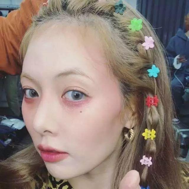 泫雅一字发卡,自制泫雅发卡