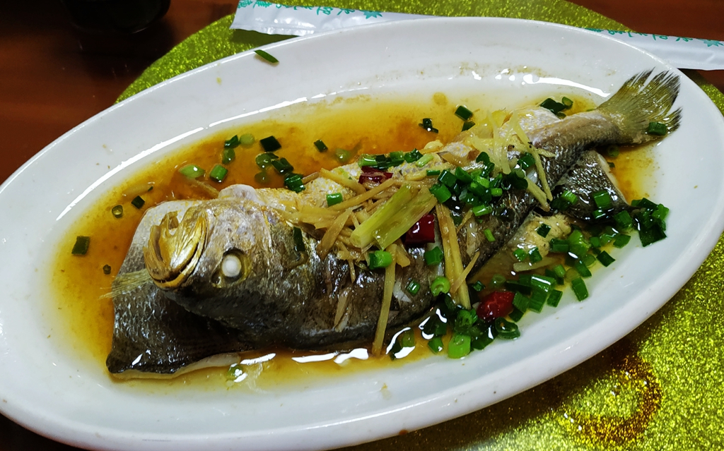 三门花桥镇红旗农家乐园午餐~非常有特色的一桌农家菜