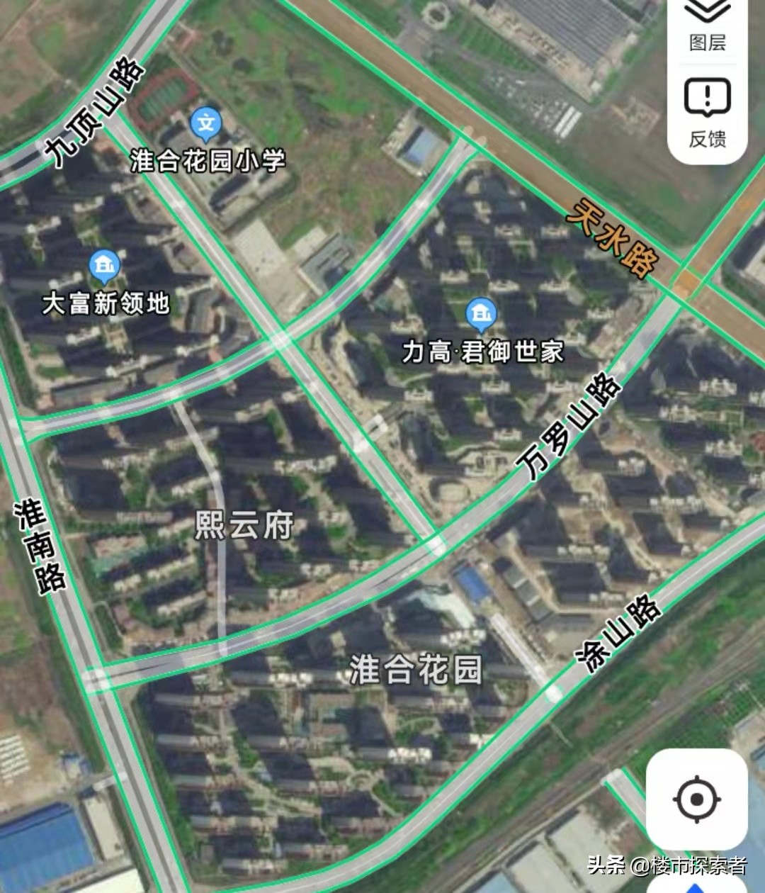 合肥新站区地图,合肥新站区买房地图