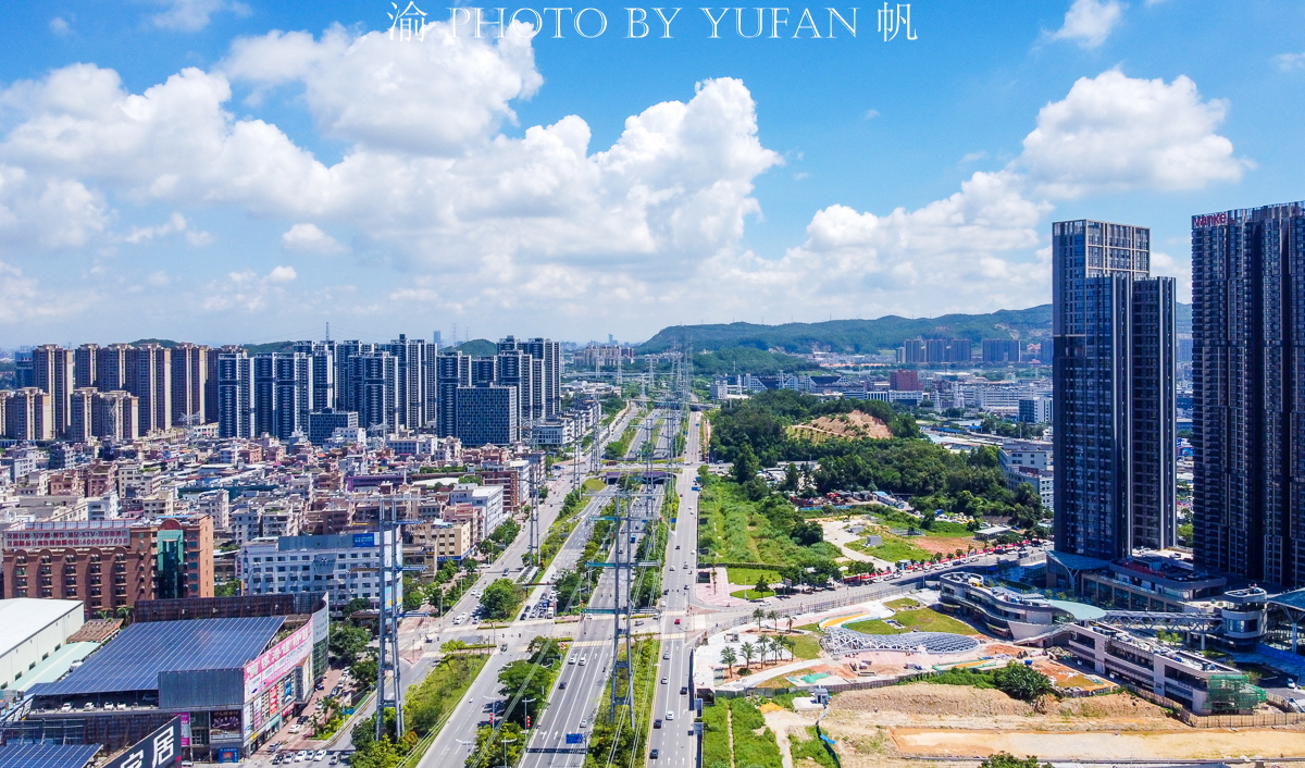 航拍东莞虎门，曾经的中国第一镇，为何如今还比不上相邻的长安？