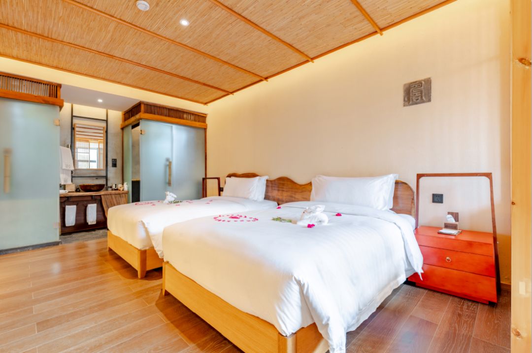 青城山打卡地隐遇谷私汤温泉民宿,青城山雅上一宿温泉酒店是真温泉