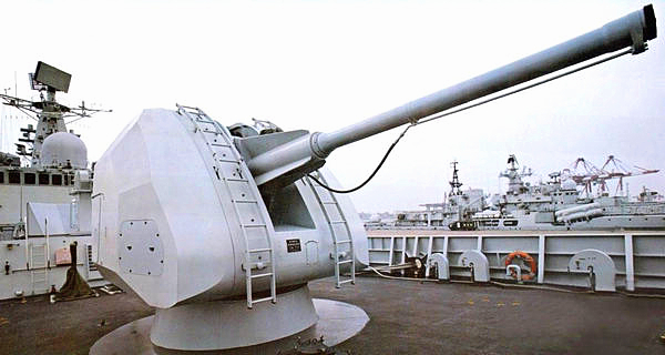 大口径舰炮发展历程,新中国海军大口径舰炮