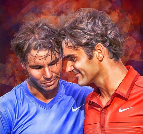 费德勒和纳达尔相爱相杀,纳达尔和费德勒首次对决