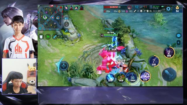 梦泪巅峰赛遇到蓝柚,赛季初代练之间的战斗