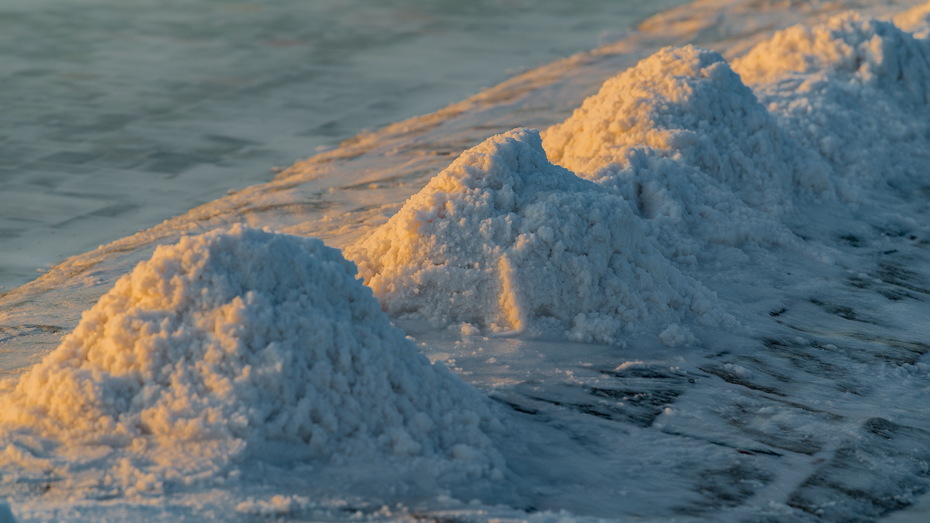 看日出海盐,看日出视频盐池