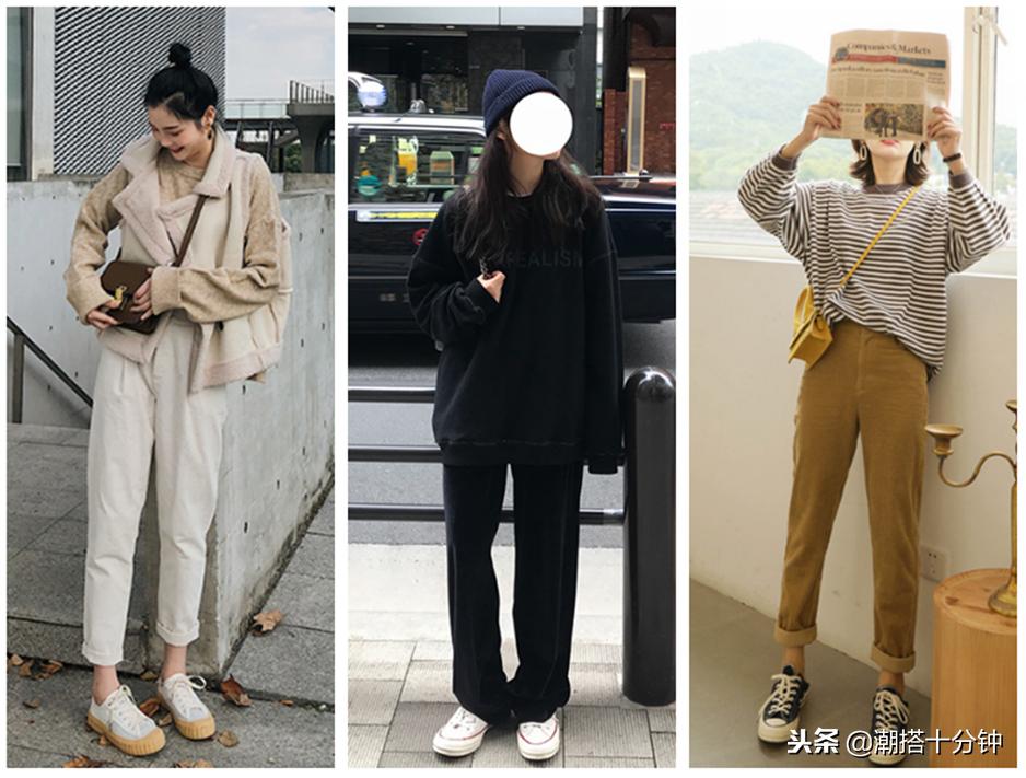 秋冬小个子大码显瘦裤子,小个子穿什么裤子显高显瘦