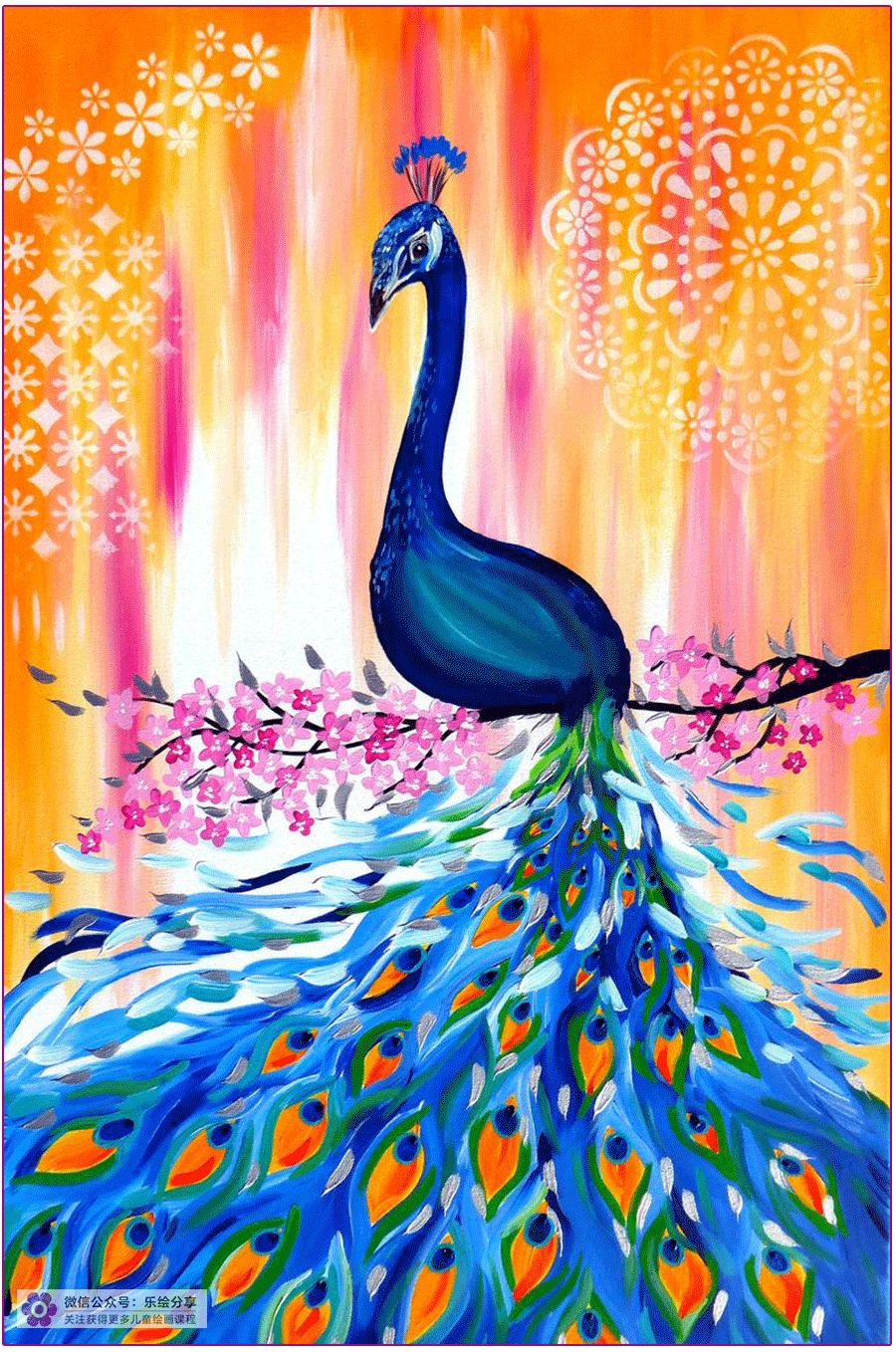 儿童油画作品简单水粉,儿童水溶性油画创意画作品