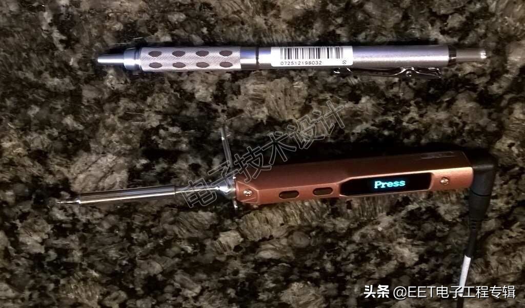 一个电烙铁，竟然带微控制器和加速度计？