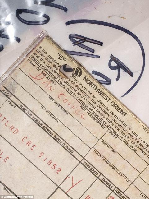 美国库珀劫机事件揭开了吗,库珀美国劫机