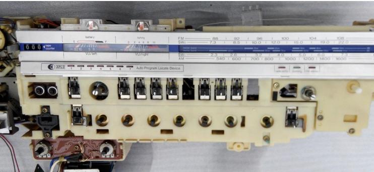 夏普收录机777的尺寸是多少,夏普777收录机电机拆卸视频