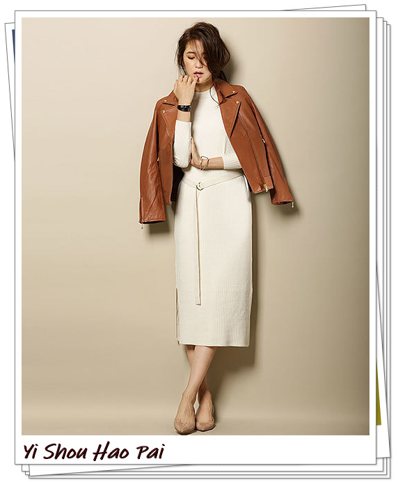 机车风格的皮夹克怎么搭配减龄,驼色皮夹克搭配什么颜色裙子好看