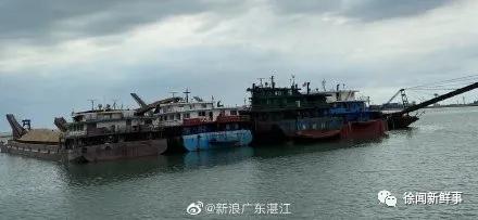 徐闻海事处近日再次依法查处了1艘违法砂石船