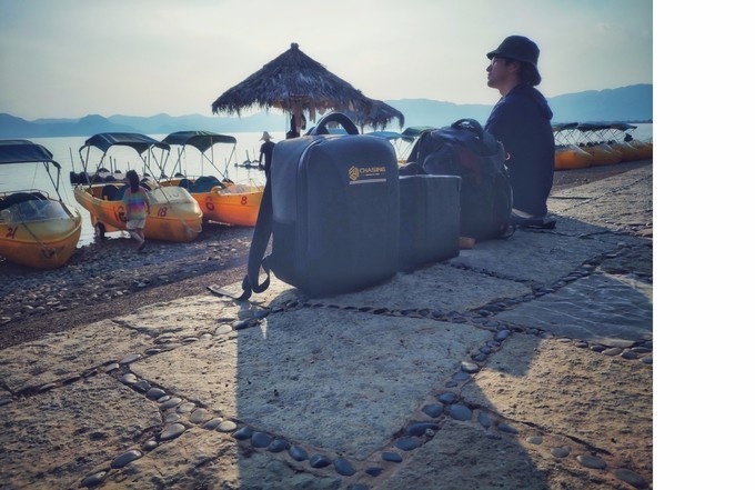 2001年抚仙湖水下古城真实视频,罕见的湖泊风光摄影