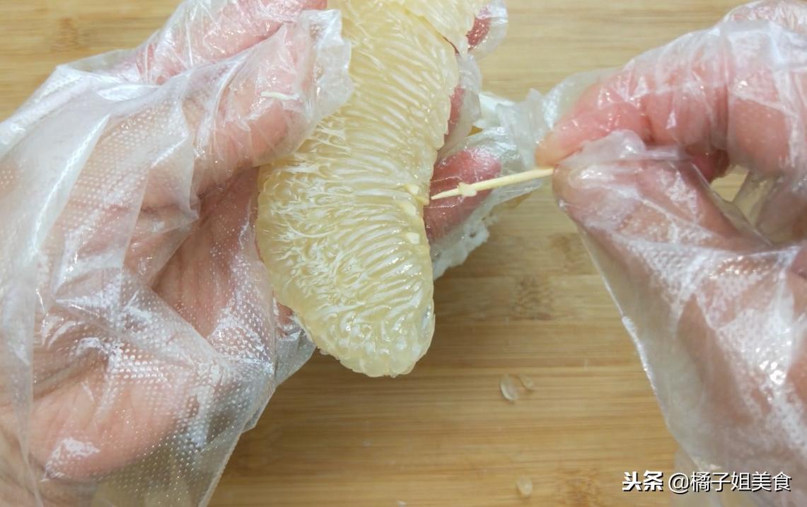 柚子好看又好吃的方法,柚子最好吃法