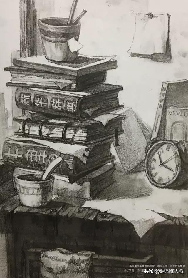 清华美院设计素描2015年高分卷,清华美院校考设计高分试卷