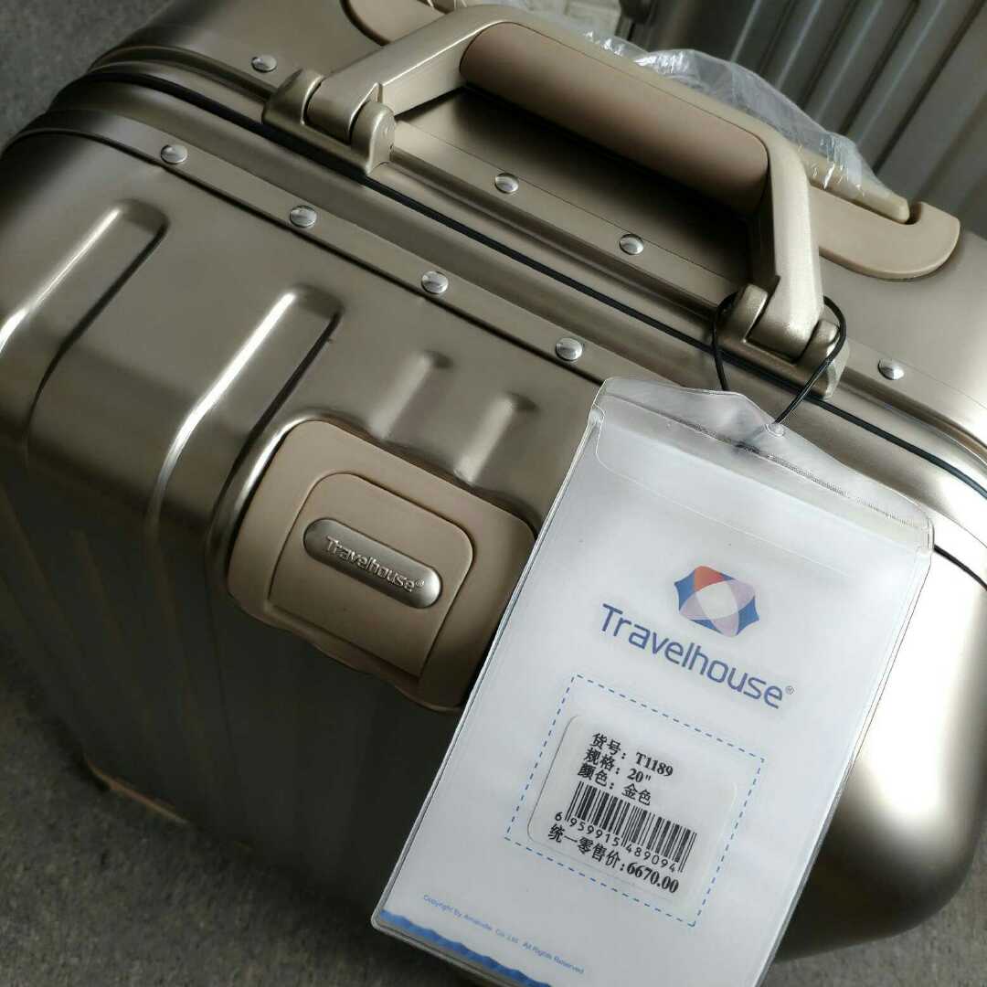 镁铝合金拉杆箱品牌正品专柜直播,34寸全铝镁合金拉杆箱正品