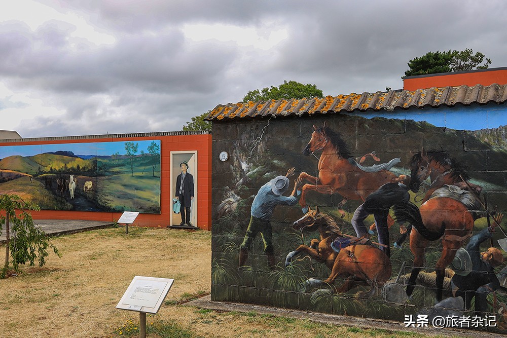 谢菲尔德壁画小镇图片,塔斯马尼亚壁画小镇谢菲尔德小镇