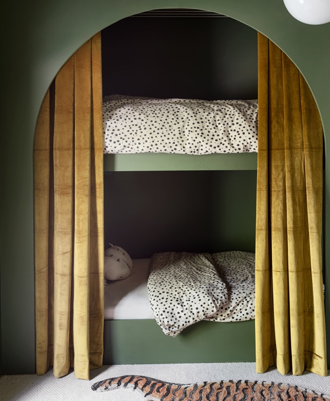 别再买床了如今流行整体卧室,自己做实木上下铺床