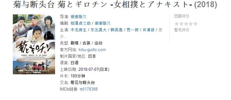 历届日本电影旬报十佳豆瓣评分,日本电影旬报十佳