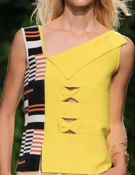 解构与重组设计图片,拼贴服装设计灵感