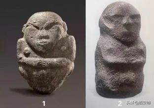 红山文化女神像真品,历史上的红山女神图