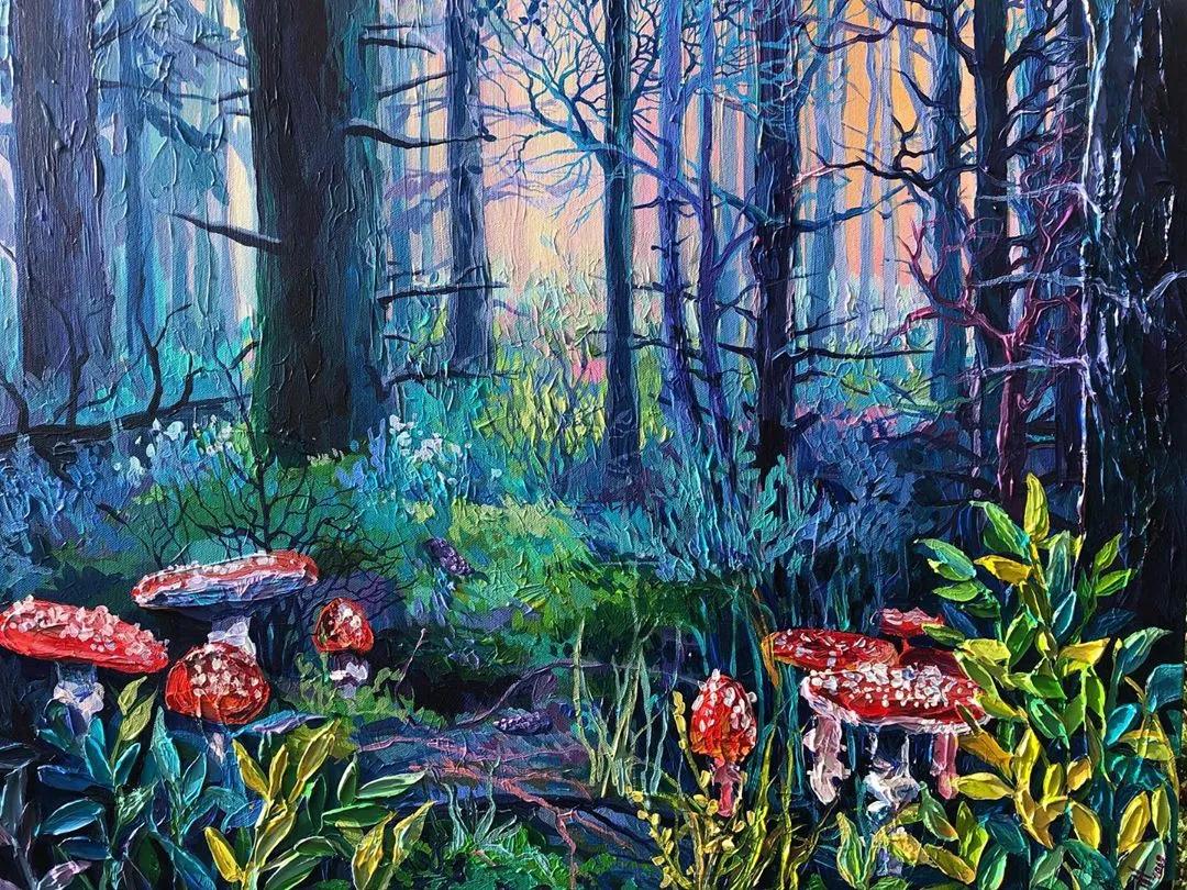 一千元颜料画画,画画颜料全套捡漏