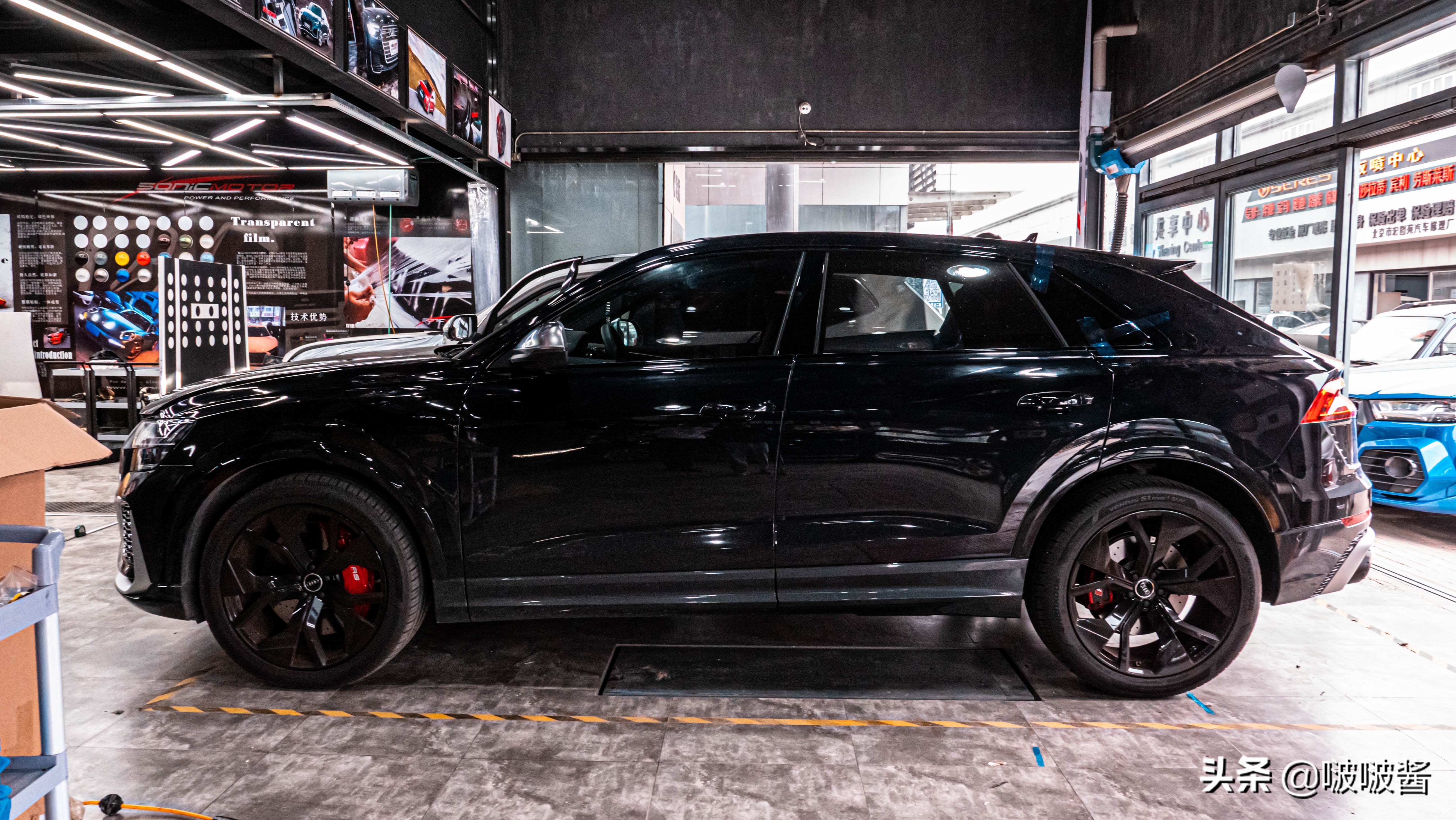 奥迪rsq8改装合法吗,奥迪rsq8改装贴绿膜