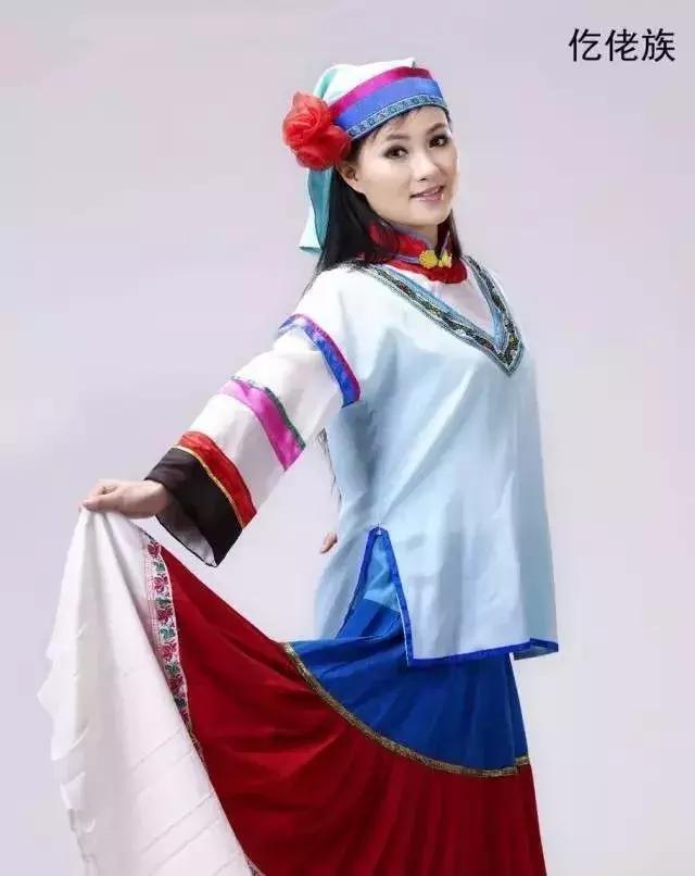 56个民族美女服饰图片大全,56个民族女生的漂亮服装