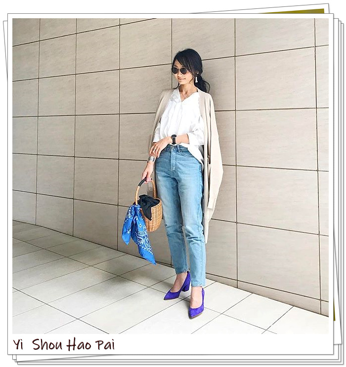 掌握这3个小技巧基础款衬衫穿搭,衬衫搭配小技巧春季也能很时髦