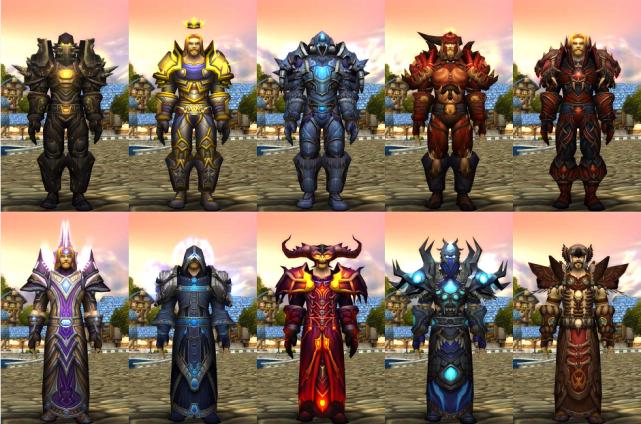 魔兽怀旧服：站桩升级也得要牌面，极品附魔不能少，*器武**必须猫鼬