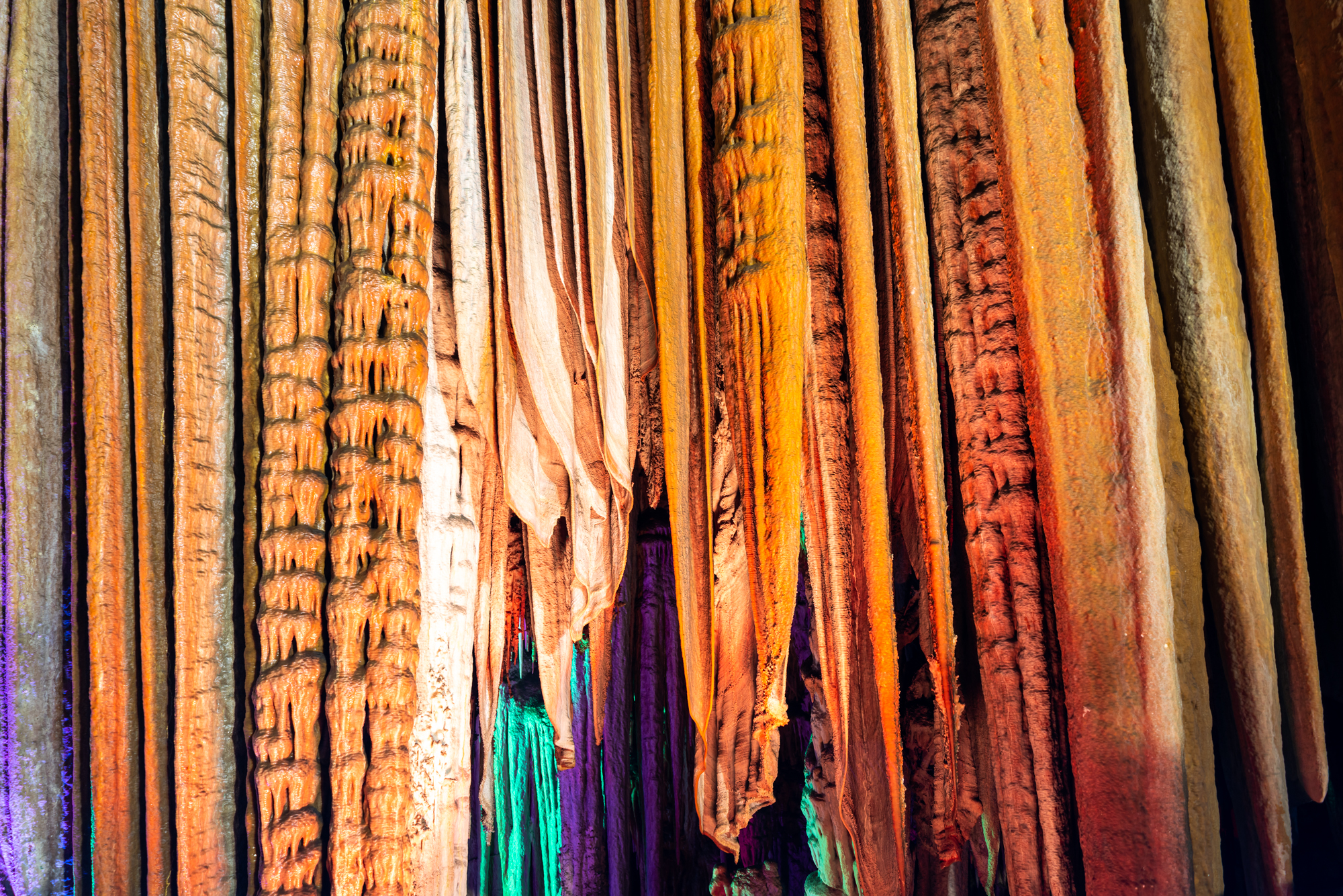 房山自然溶洞,北京房山石花溶洞