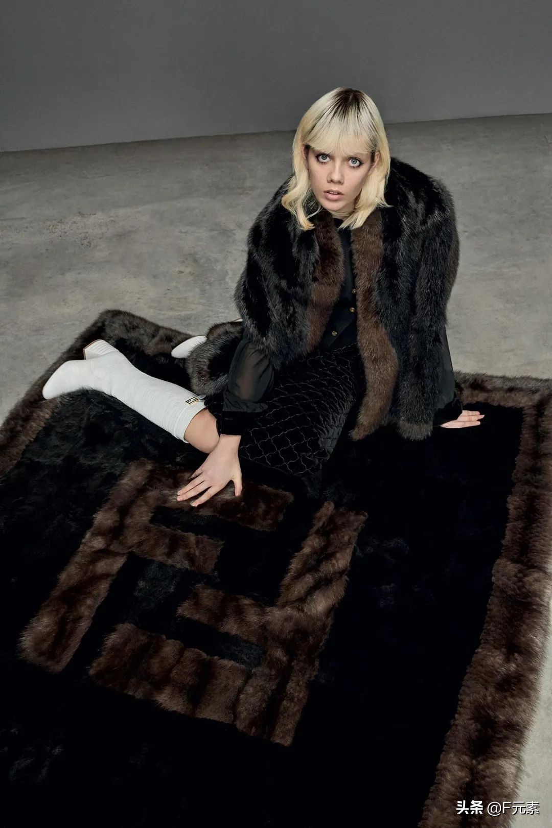 fendi皮草,用皮草记录时代fendi2020秋冬发布