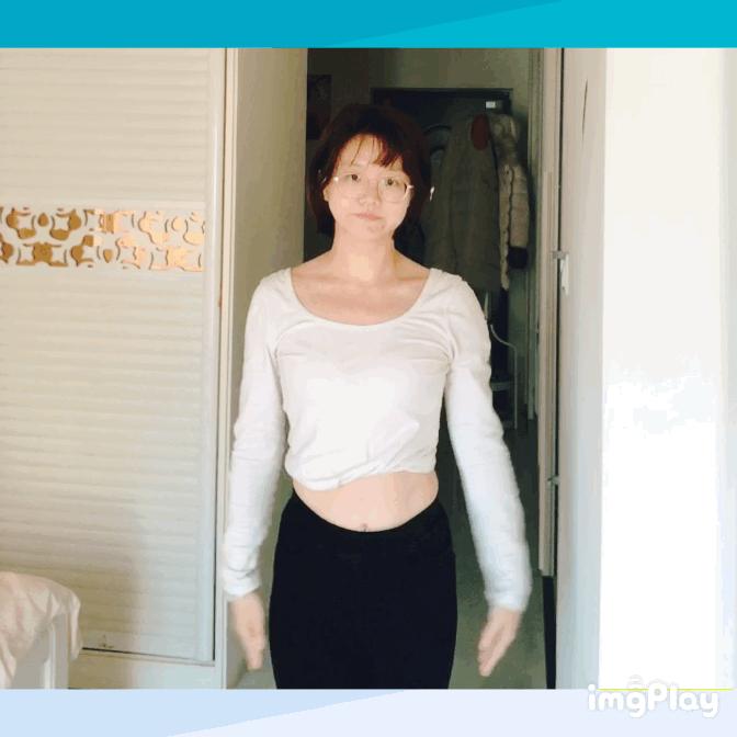 毁气质的高低肩,2招变成天生“衣架子”,练它