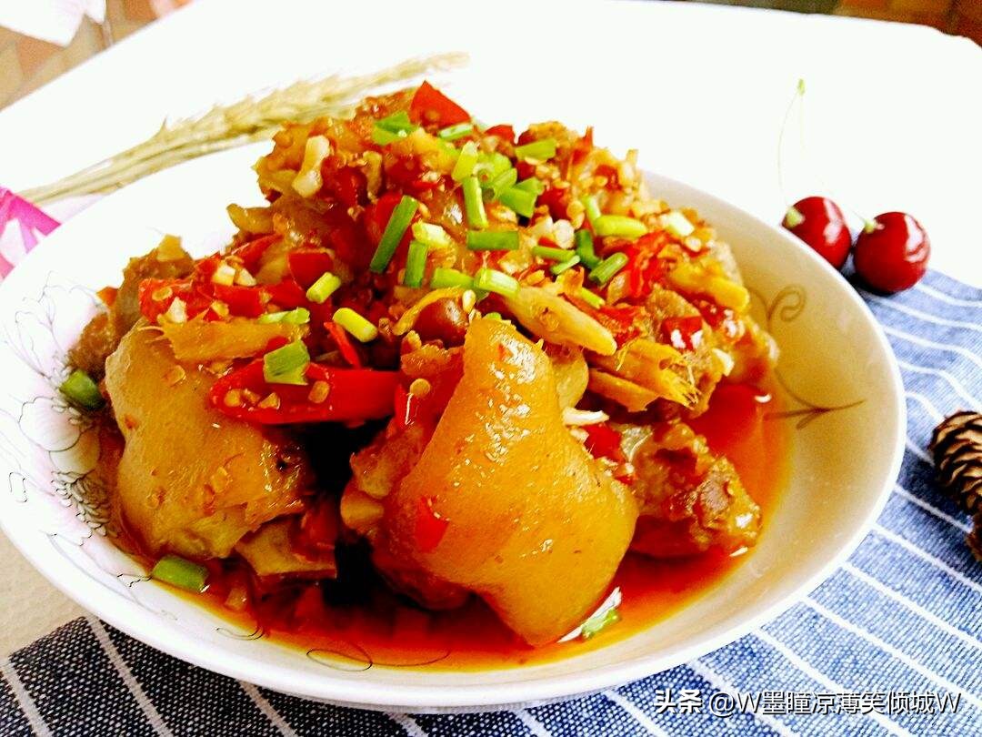 潇湘猪手制作方法,潇湘猪手详细教程